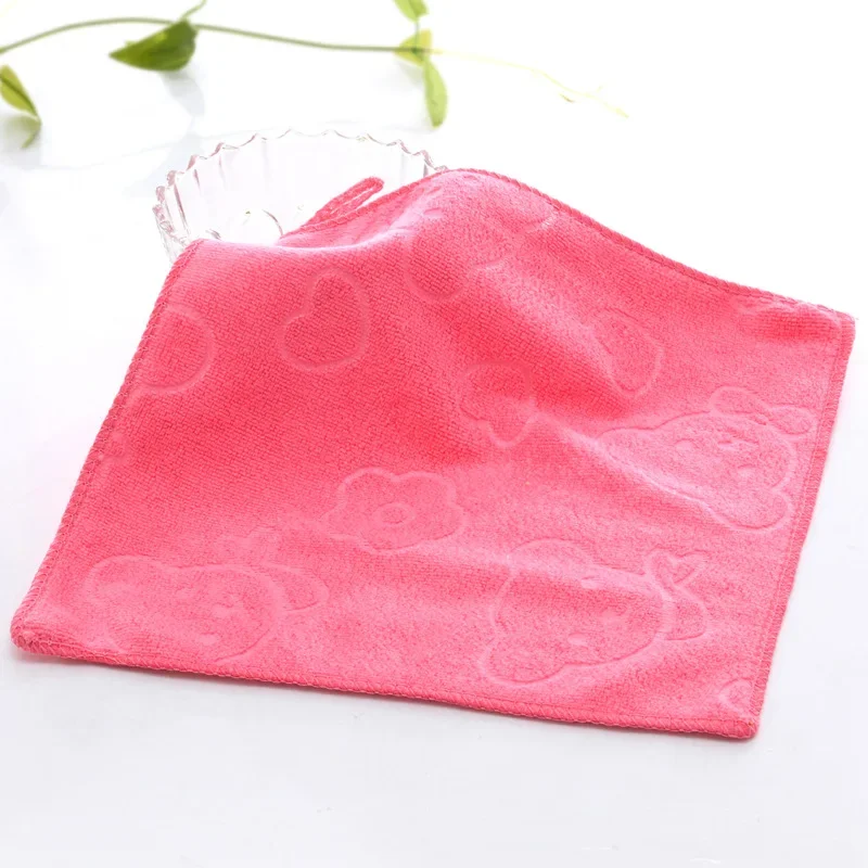 Nouveau-né Bébé Serviettes Salive Super Doux Microcarence Serviette D'allaitement Garçons Bol Gant De Toilette Bebe Toalha Chiffons Mouchoir TS163-5