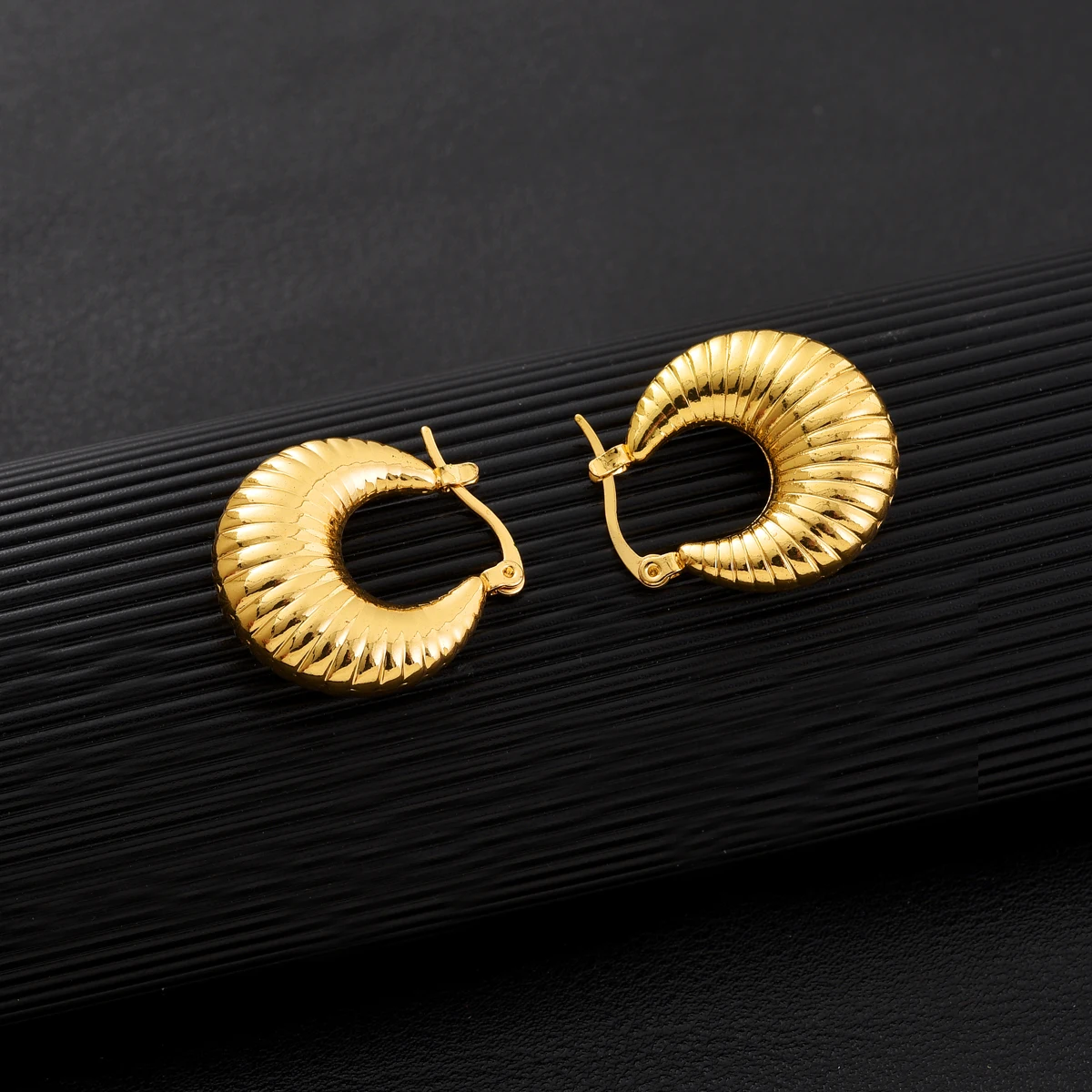 Arab Golden Color Earrings Ethiopian Eritrean African Jewelry Gifts For Girls #080