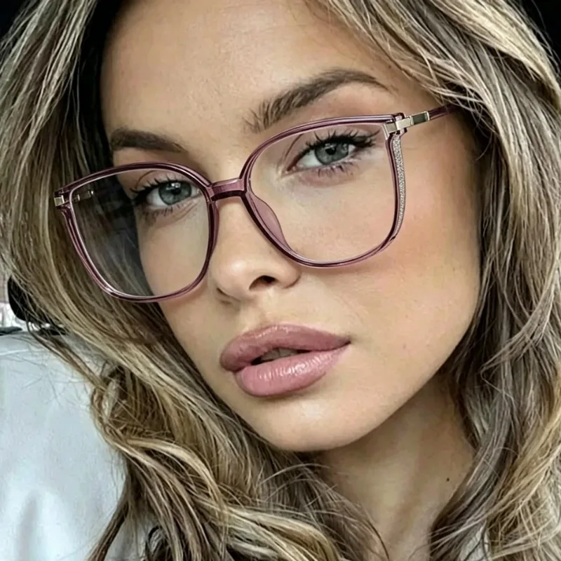 Lunettes de lecture décontractées anti-lumière bleue, lunettes de presbytie pour hommes et femmes, monture large, lunettes de presbytie +1.0+4.0