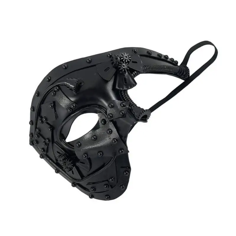652F Steampunk Cyborgs Venetiaans Masker Halloween Cosplay Kostuum Partij Masker Vrouwen Mannen