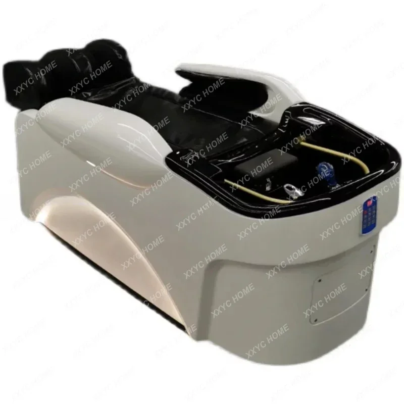 

Massager Luxury Shampo Chair Lighting Water Circulation Therapy Head Spa Bed Electric Cama De Champu Salon Furniture MQ50SC