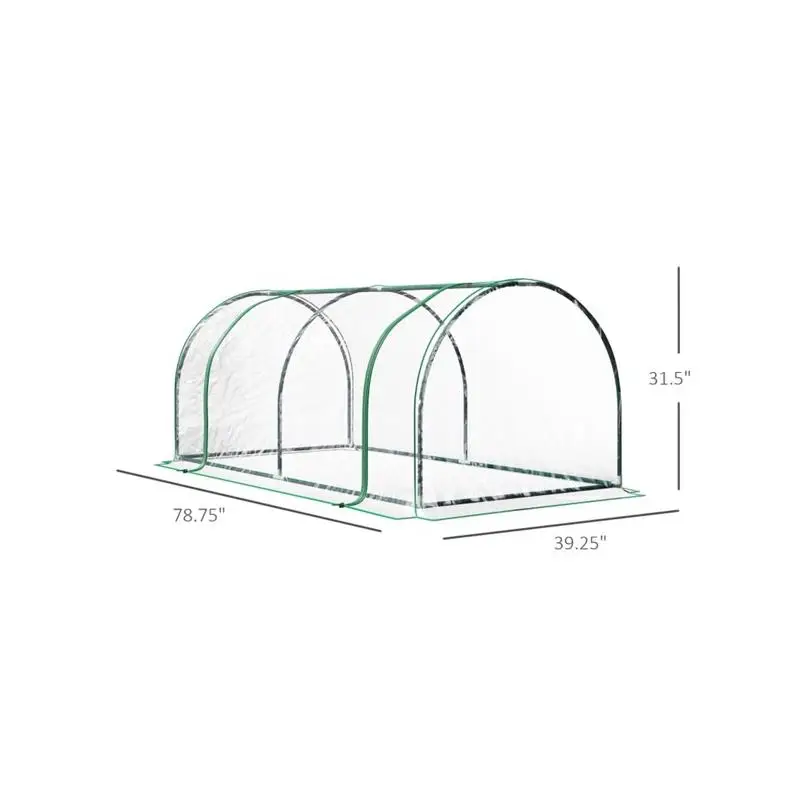 植物用のPVCカバー付きミニ温室