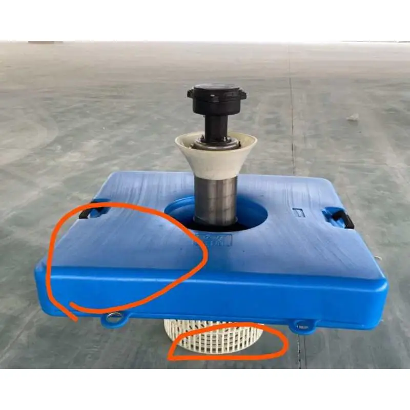 Nozzle equipment Fish pond floating float aquaculture Fish pond pump with oxygen pump Spout aquatic aerator oxygen