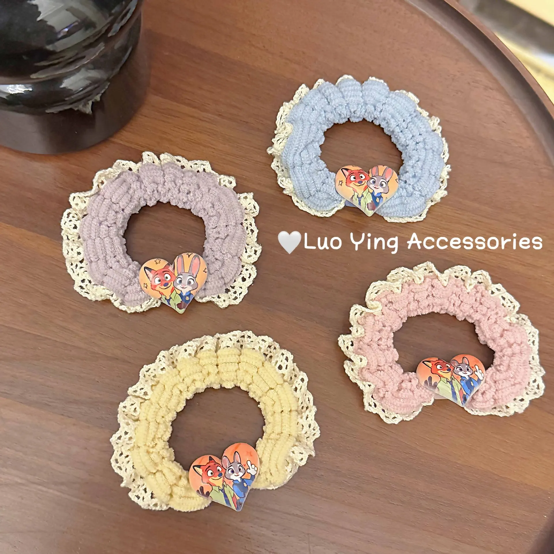 10/50 جديد لـ Zootopia 2 أربطة شعر وربطات شعر عالية المرونة ومتعددة الاستخدامات ربطات شعر حلوة وإكسسوارات هدية الكريسماس #5