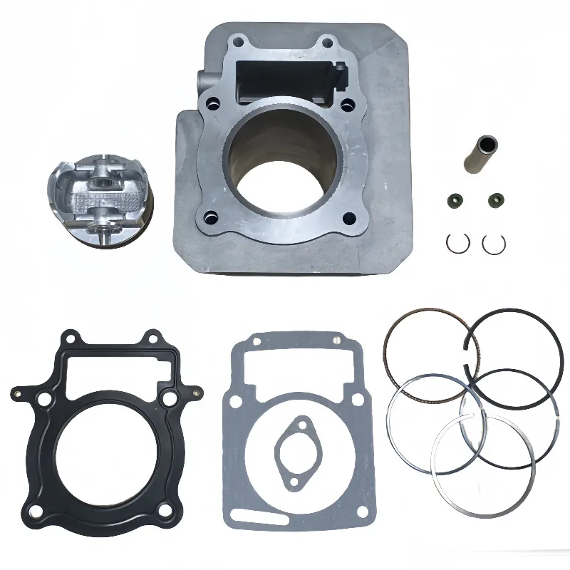 Motorcycle 75mm Cylinder Kit 300CC Big Bore Motor for Italika Vortx 250 Blackbird 250 ZongShen CPS300 RATO RT250 RBT250 RW172FMM