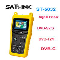 SATLINK ST-5032 Satellite Finder Meter Support DVB-S2/S DVB-T2/T DVB-C Cable signal finder better VF-6800P WS-6933 V8 finder2