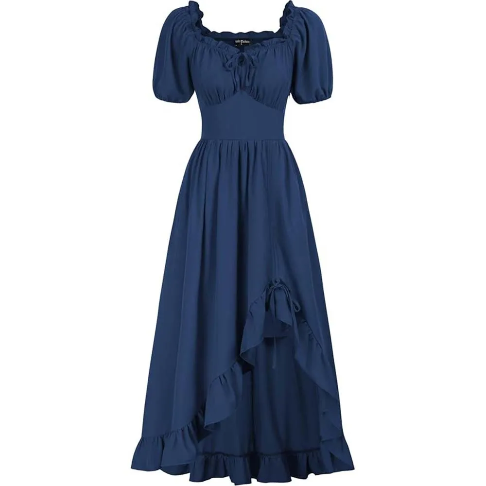

Medieval Irregular Beer Dress Cosplay Renaissance Skirt Women Stage Party Gown Costume