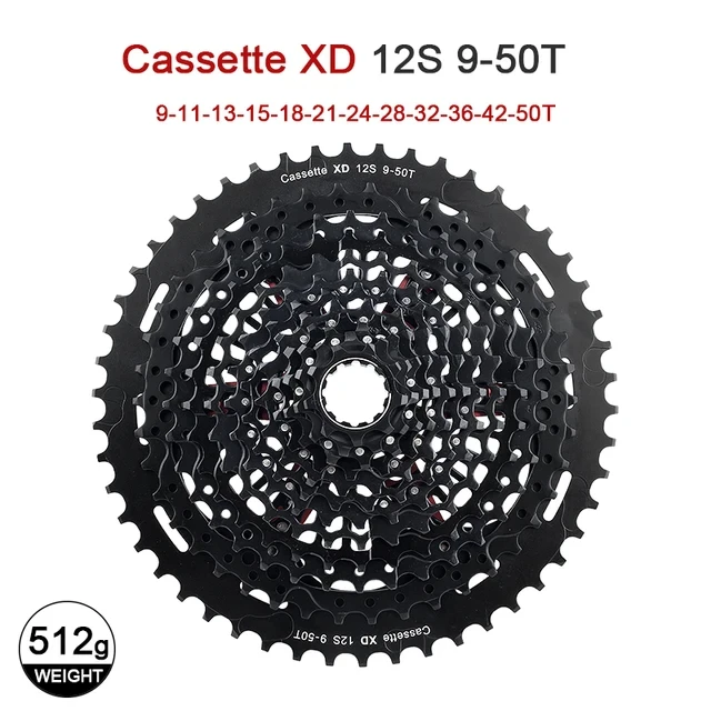 Zonneschijn Xd Cassette Kleurrijke Vliegwiel Mtb 11/12 Snelheid K7 Mountainbike Vliegwiel 9-42T 10-50T 10-52T Voor Sram Gx Eagle