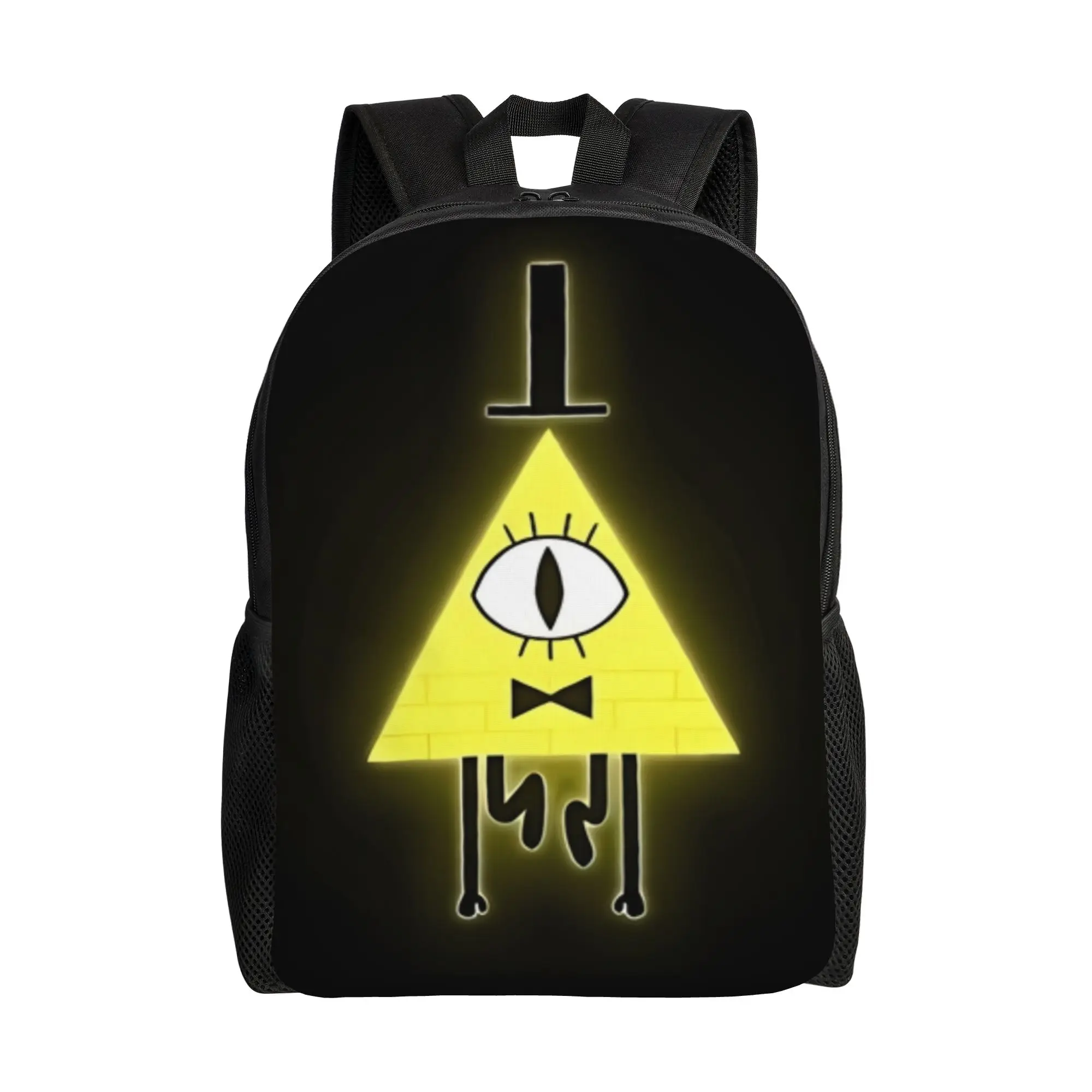 

Back to school season Bill Cipher Knapsack Gravity Falls Office Workers Super Quality Backpack