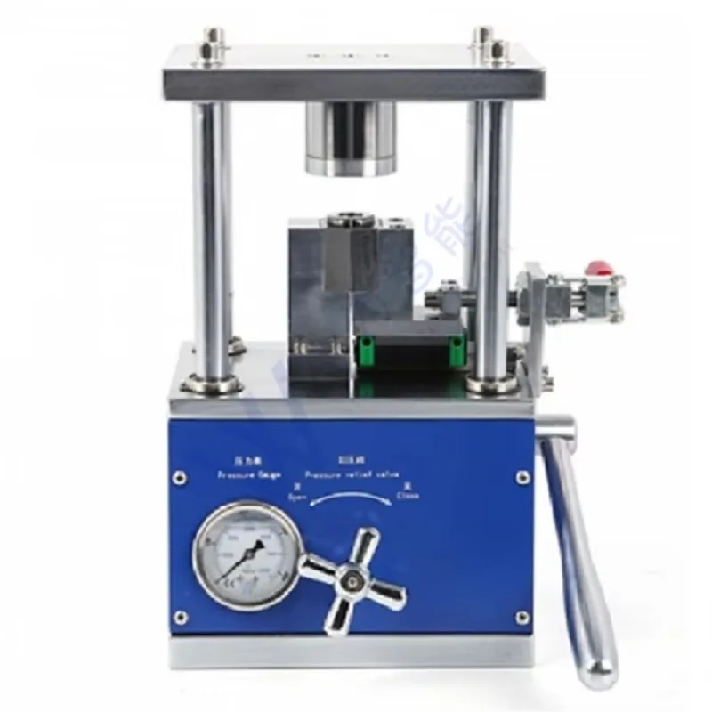 

Factory Price Manul Cylindrical Cell Crimper Machine For 32650 26650 18650 Battery Cases Sealing