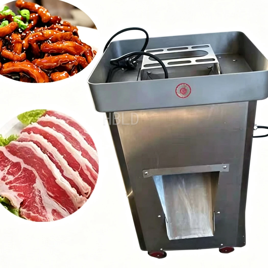 Electric Meat Shredding Machine Commercial Meat Dicing Equipment for Deli Butchery Kitchen Application