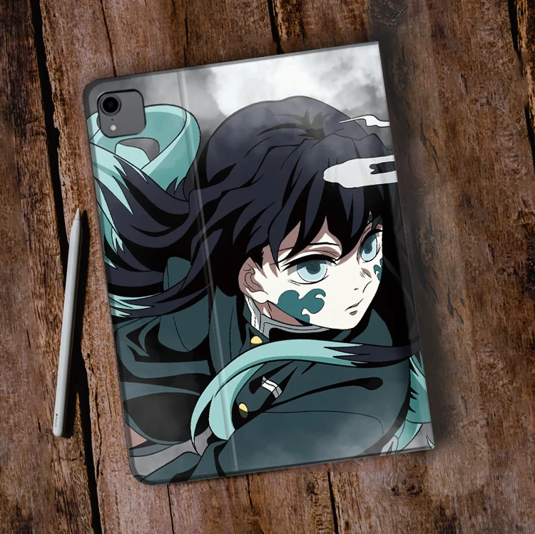 Demon Slayer Tokitou Muichirou funda para iPad 10,2 7th 8th Air 2 3 Mini 2 3 5 funda de silicona de lujo para iPad Air 4 iPad Pro11