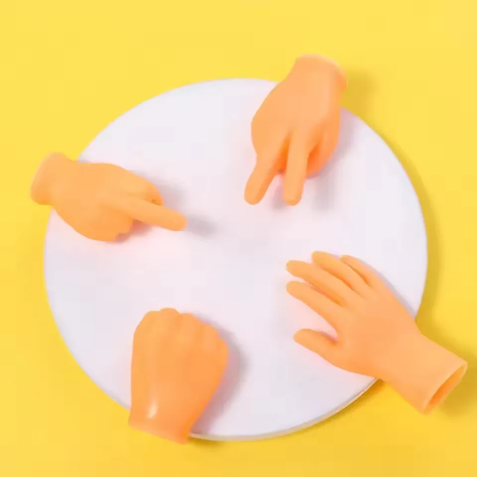 Funny Adult Small Hand Party Halloween Finger Fidget Hand Palm Finger Finger Puppets Tiny Finger Hands