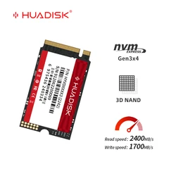 HUADISK M 2 NVMe SSD 512GB 256gb 128GB M.2 2242 Nvme PCIe 2242 SSD 1TB Internal Solid State Disk TLC for Orange PI 5 Lenovo S540