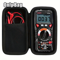 Hard Travel Storage Case Suitable for KAIWEETS Digital Multimeter TRMS 6000 Counting Voltmeter Auto Range (only Bag)