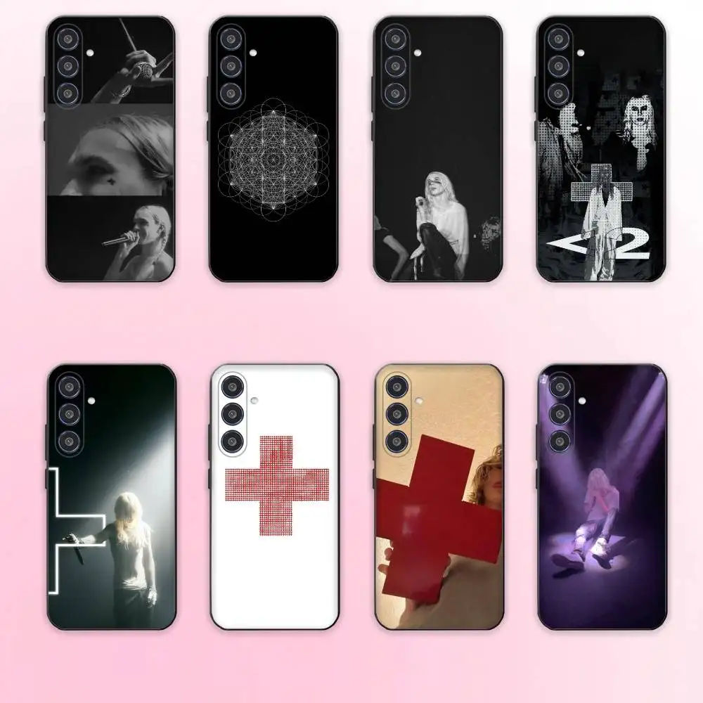 

Singer 2hollis Albums Phone Case For Samsung Galaxy A73,A72,A71,A70,A53,A52,A51,Others Soft Black Cover