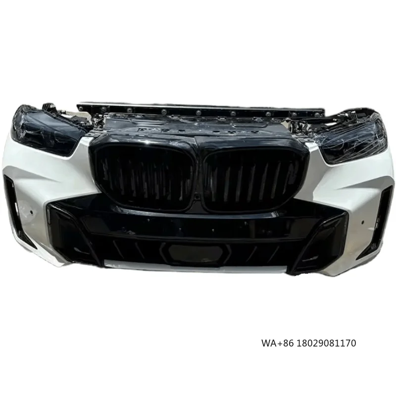 

Для X5 G05 LCI комплект передней сборки, решетка вентилятора радиатора, комплект бампера, новая головка и рот в сборе, оригинальная