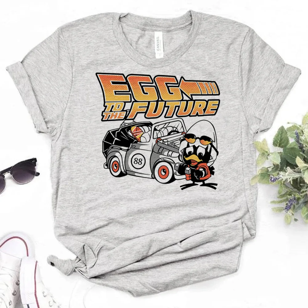 Back to the Future t shirt women graphic t shirt girl Japanese clothes