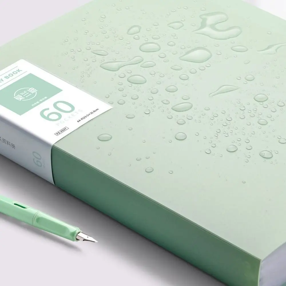 

Настольный органайзер для хранения файлов формата А4, многофункциональная папка для файлов формата А4, большая емкость, цветная водонепроницаемая папка Morandi