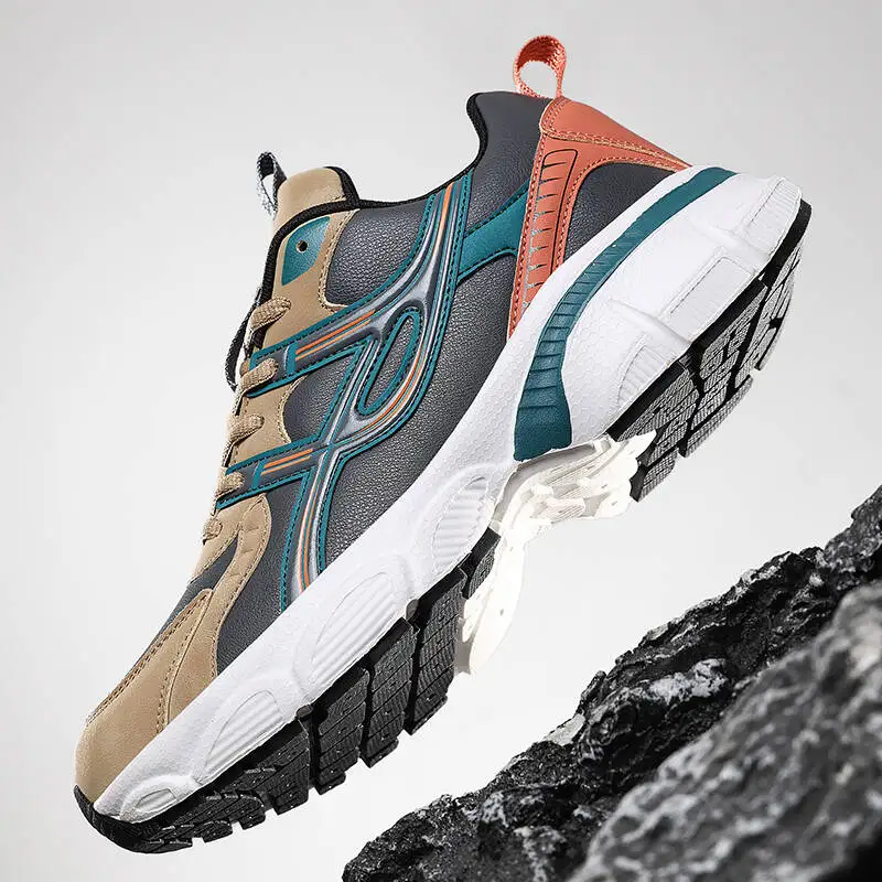 

Brand Shoes Man 2026 Casual Sneakers Male Outdoors Hiking Shoes High Quality Men Fashion Mens Shoes Thick Soft Soled Sneakers