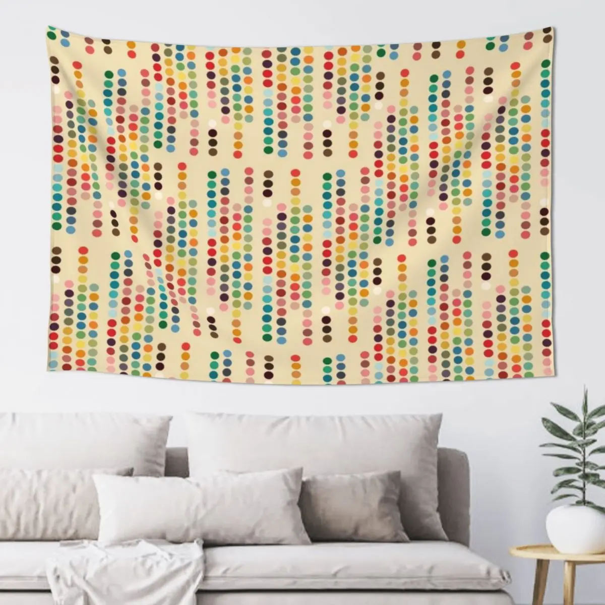 

Retro dots Tapestry Bed Room Decoration Decorative Wall Bedroom Decorations Tapestry