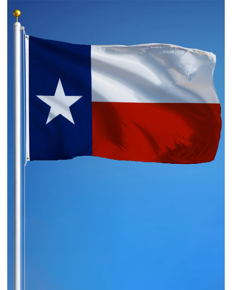 Texas Flag 90X150cm penetration polyester hanging Usa State Texas Flag Banner Tapestry