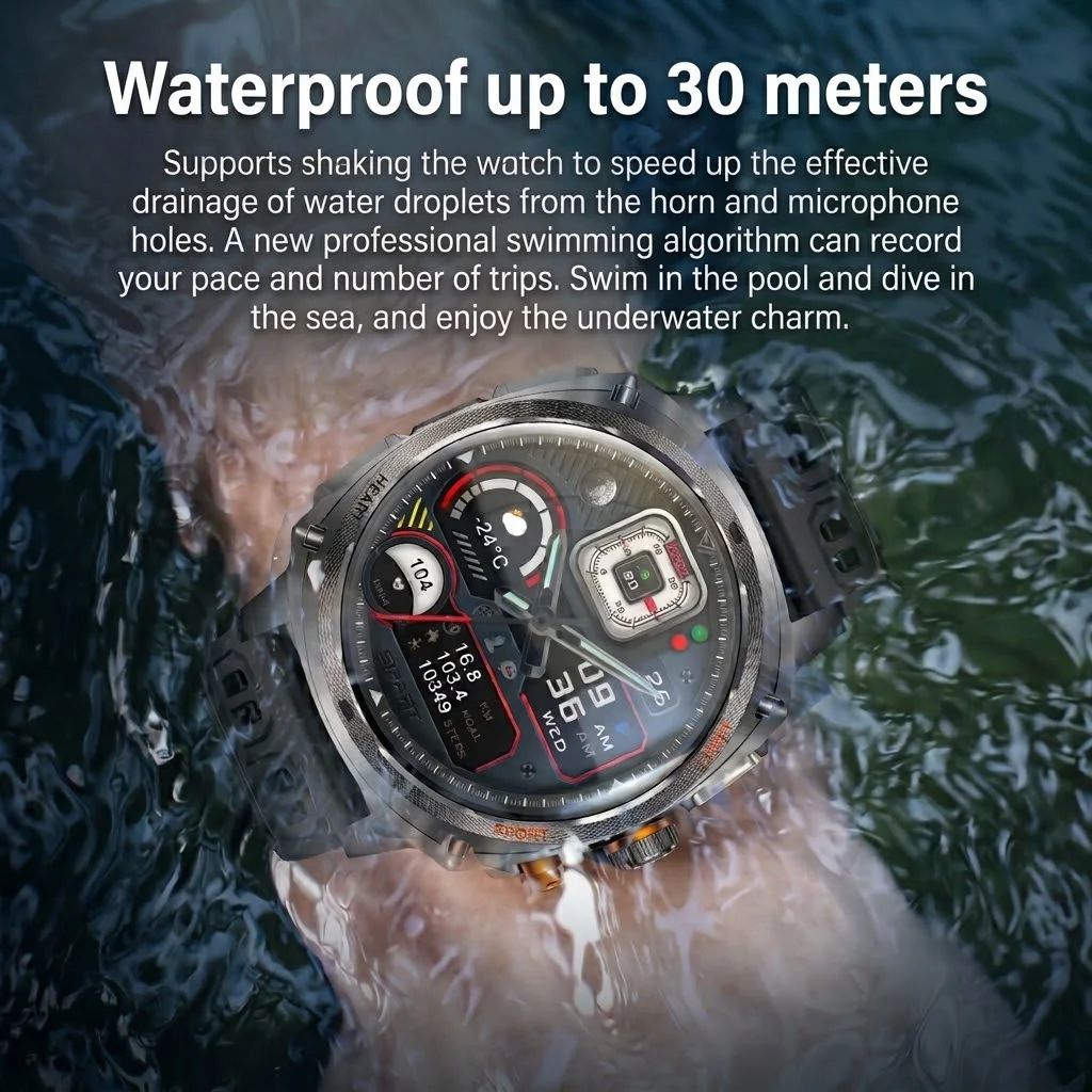 Montre connectée robuste pour - Smartwatch Samsung Watches For Men avis et prix