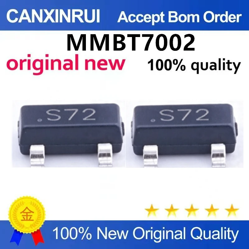 （5pcs-10pcs）Brand new original SMT 2N7002 MMBT7002 SOT-23 SMT N-channel field-effect transistor