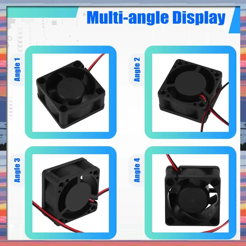 AC18 (гарантия) 3D часть принтера 4020 Охлаждающий вентилятор DC Бесщеточный мини-кулер 40 мм Охлаждающий вентилятор 40X40x20 мм Высокое качество