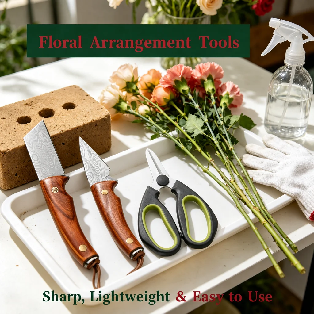 1/2/3pcs, Grafting Knife And Floral Scissors Set｜Multifunctional For Thick-Branch & Bud Grafting｜Fruit Tree Gardening Pro