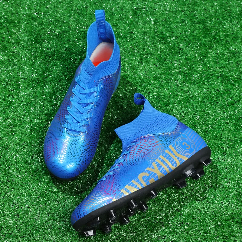 

Hight-quality Soccer shoes C.Ronaldo Competition training shoes Anti slip wear resistant Fustal Football boots Chuteira Society