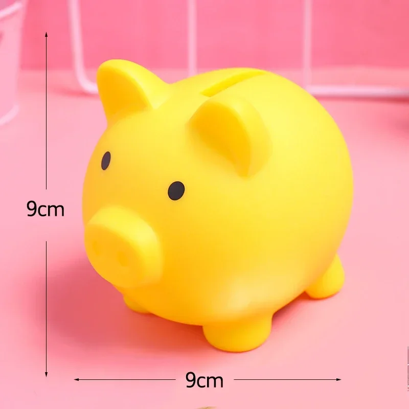 Cartoon Pig Shaped Money Boxes Children Toys Birthday Gift Home Decor Money Saving Piggy Bank Coins Storage Box