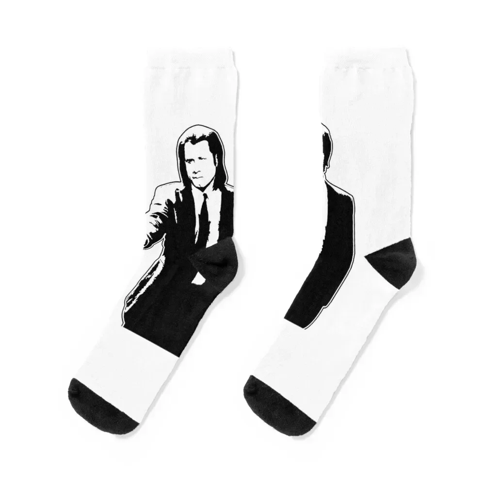 

pulp fiction shoot Socks cute hiking floral Socks Ladies Men's