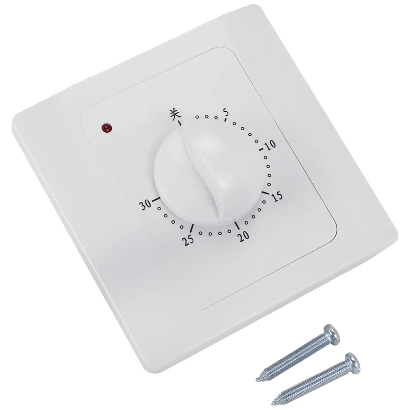 A52T 5X Ac 220V 10A 30Min Countdown-Timer Schalter Elektrische Digitale Zeit Stecker Control Schalter Timer Buchse Knopf stil Mechanische