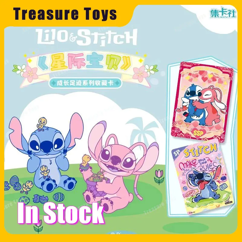 

Original Card.Fun Lilo Stitch 2025 Anime Figure Disney Stitch Card Stich Collectible Cards JiKaShe Decoration Birthday Gifts