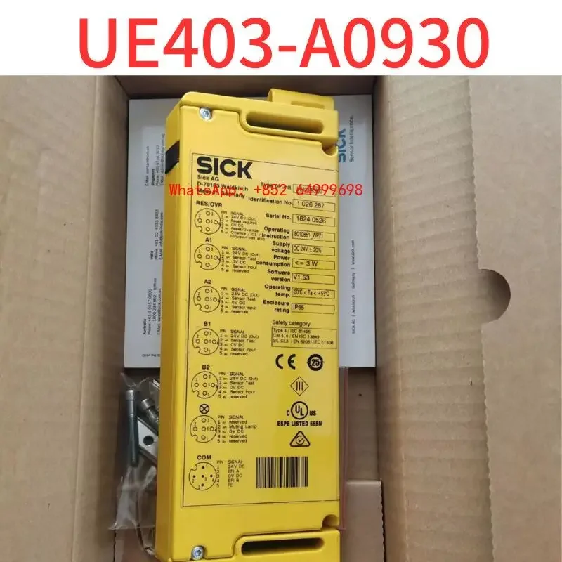 Brand New Safety light curtain communication distributor UE403-A0930 1026287