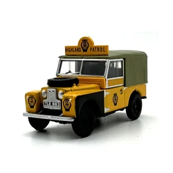 OXFORD 1:76 Scale Diecast Alloy Land Rover AA Patrol Toys Cars Model Classics Adult Nostalgia Souvenir Gifts Static Display