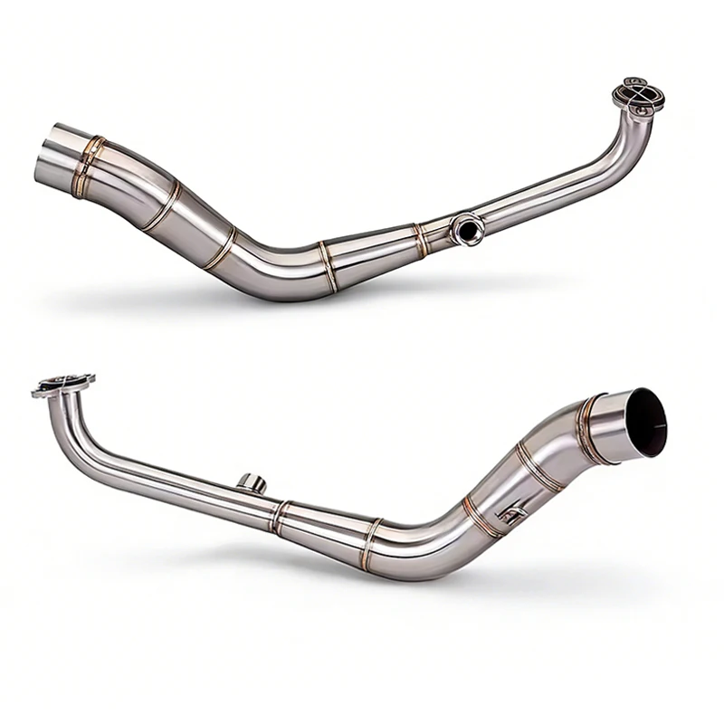 Slip on High Performance Front Tube Link Pipe Connect Original Full Motorcycle Exhaust System For YAMAHA NVX155 AEROX 155