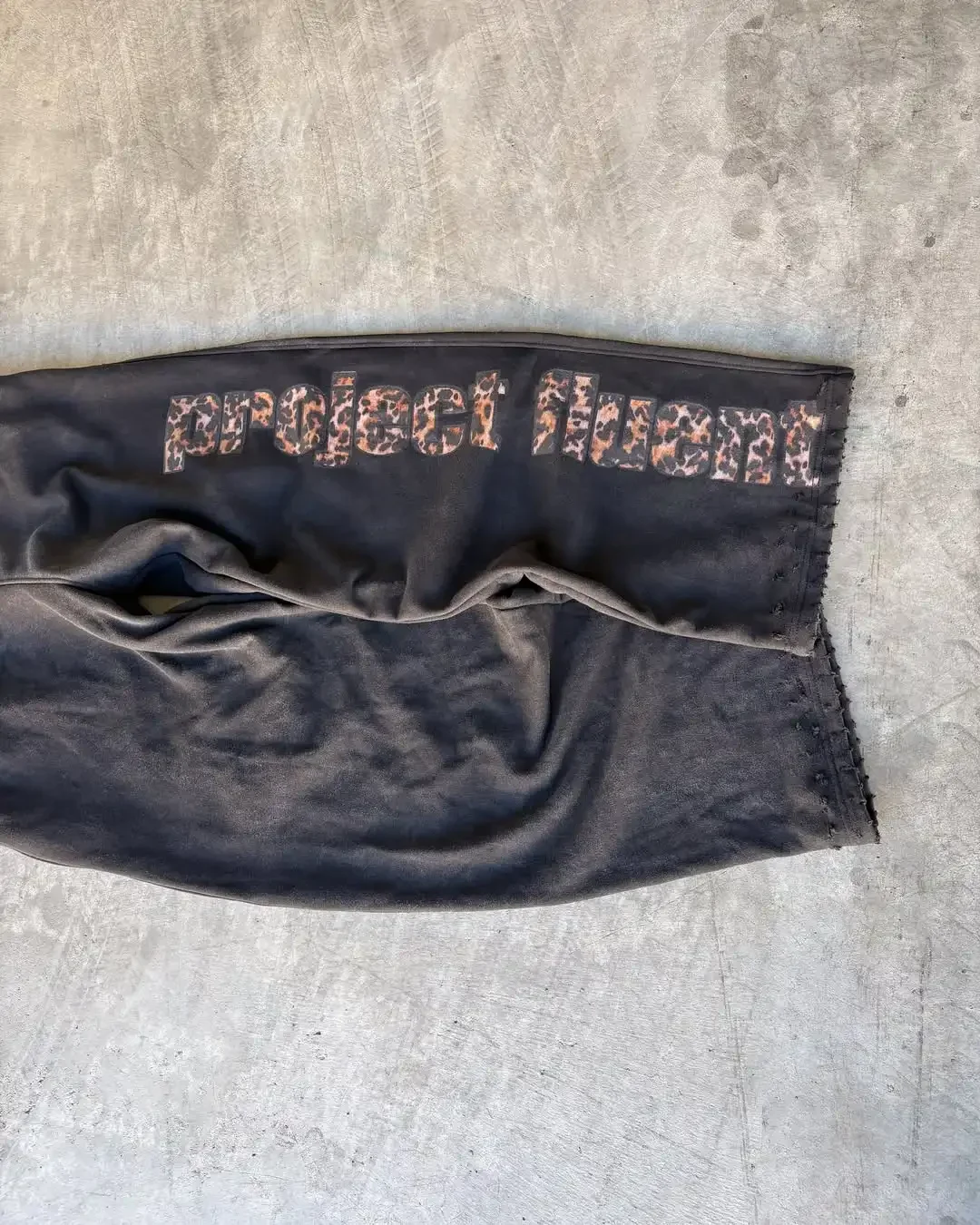 Pantaloni moda Harajuku Street con stampa leopardata Pantaloni sportivi larghi da donna in stile americano a vita alta con coulisse