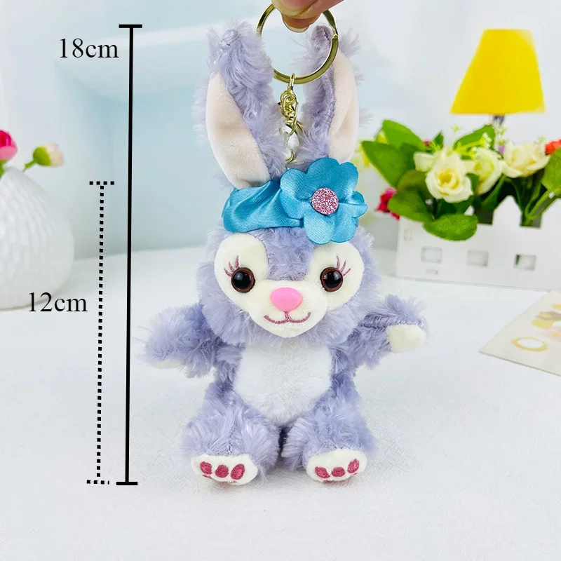 Disney Stellalou Pingente De Pelúcia Pequeno para Meninas, Boneca Dos Desenhos Animados, Chave Do Carro, Pingente Mochila, Presente Kawaii, 12cm