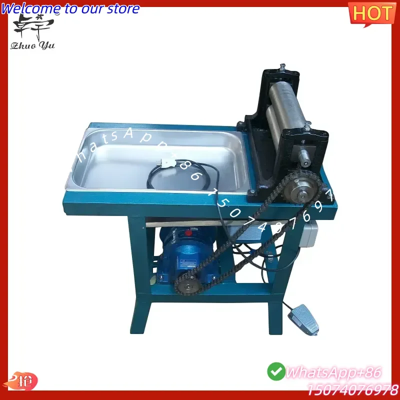 2026 New Bee Wax Foundation Rolling Machine Manual and Electric for Automatic Comb Sheet Production