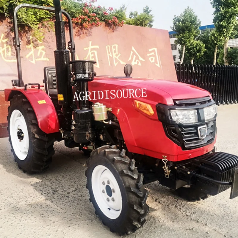 Tahan lama: 80hp 90hp 120hp 140hp 4wd roda pertanian mesin traktor di merek Cina