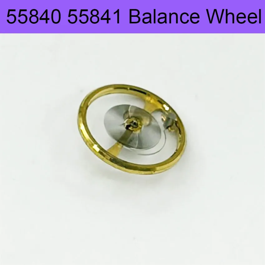 3PCS Balance Wheel Watch Accessories Suitable for 55840 55841 Movement Full Swing Dismantling Parts for Watch Repair