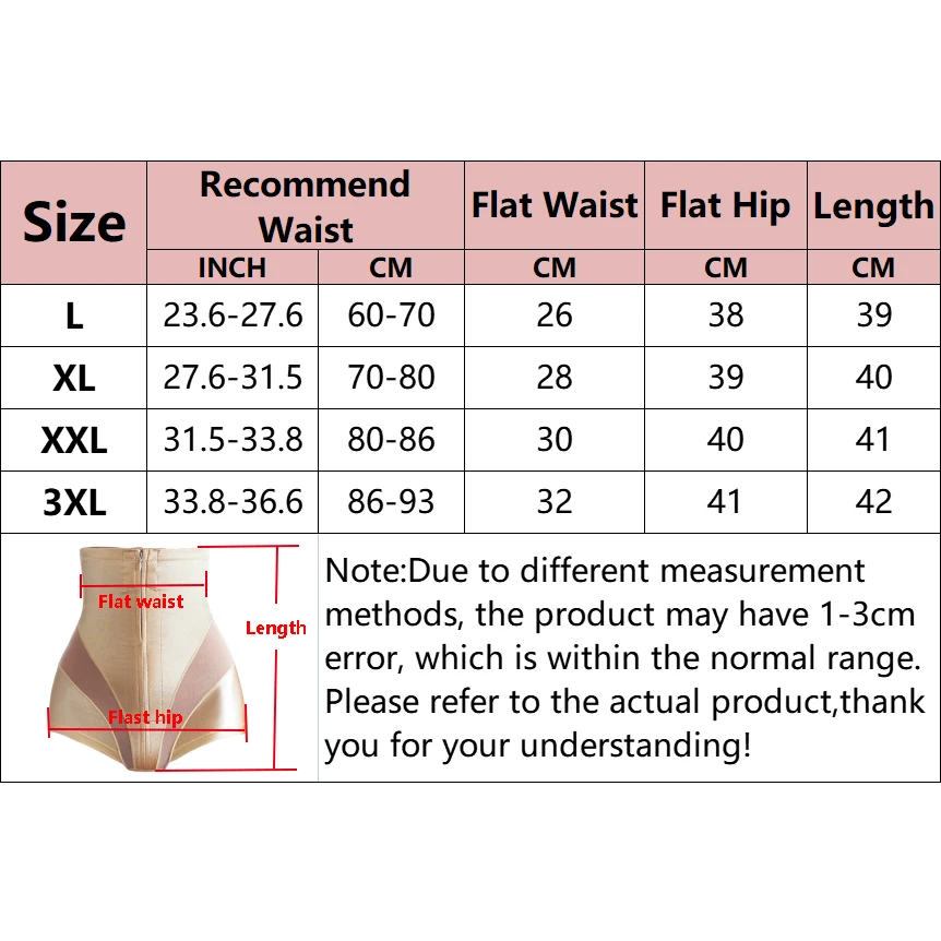 Women Shapewear Tummy Control Panties High Waist Girdle Shorts Waist Trainer Body Shaper Butt Lifter Compression Underwear