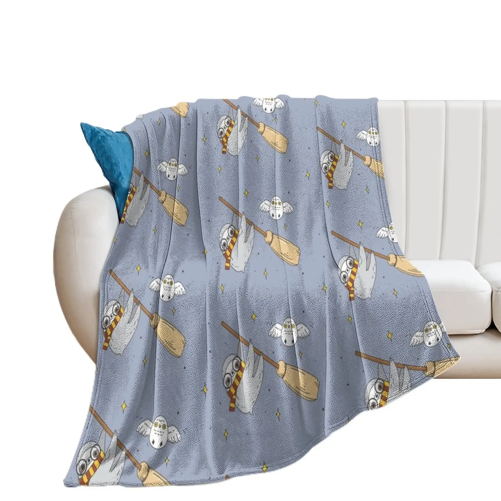 Harry the sloth Throw Blanket Luxury St Kid'S Hairys Blankets