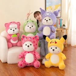40-65cm Kawaii Lina Bear Turn Into Kuromi Pikachu Plush Toy Cute Anime TeddyTales Bear Stuffed Animal Cartoon Kids Birthday Gift