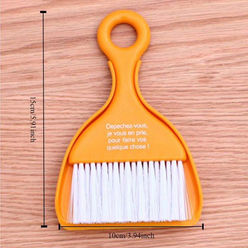 Creative Mini Broom Dustpan Set Desktop Organizing Cleaning Small Broom Computer Keyboard Brush Cleaning Tools Cleaning Brush