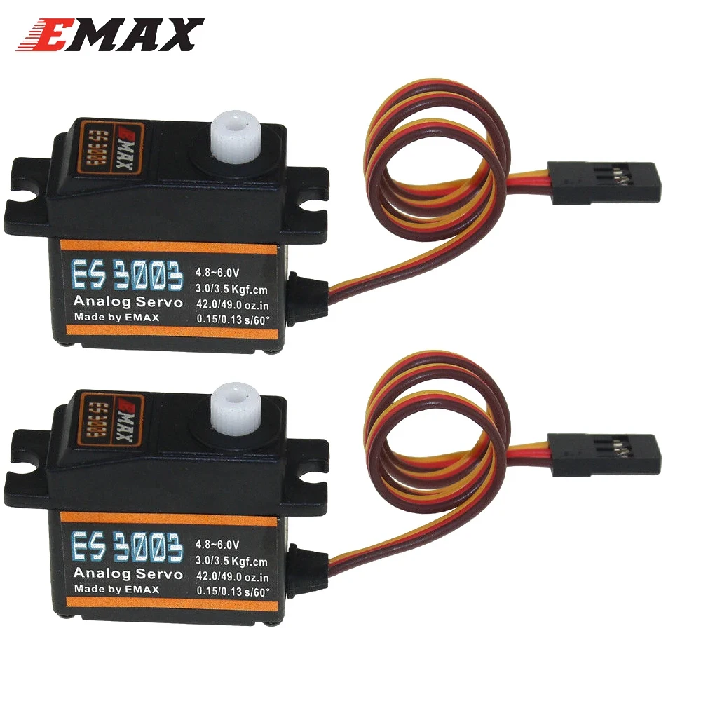 Emax es3003 17g 4,8 v-6,0 v Metall getriebe analoges Servo kompatibel mit Futaba jr für RC Starr flügel Flugzeug Hubschrauber Zubehör