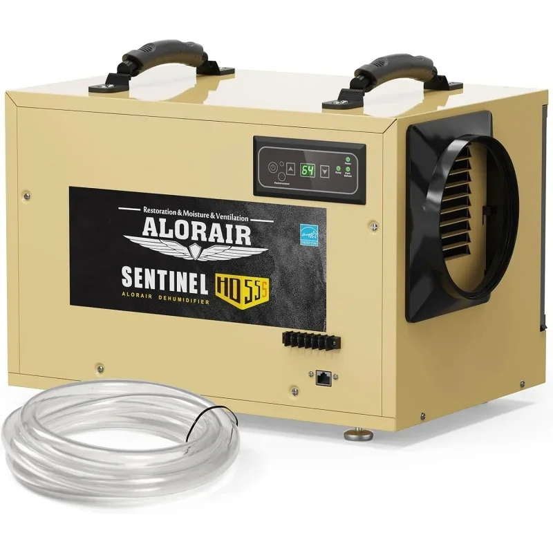 Commercial Dehumidifier, with Drain Hose for Crawl Spaces, Basements, Industry Water Damage Unit,