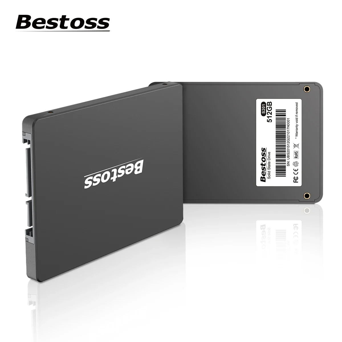 

Bestoss Manufacturer Sata 3.0 Internal Solid State Drive 1TB 2TB Solid Disk SSD with CE ROHS FCC